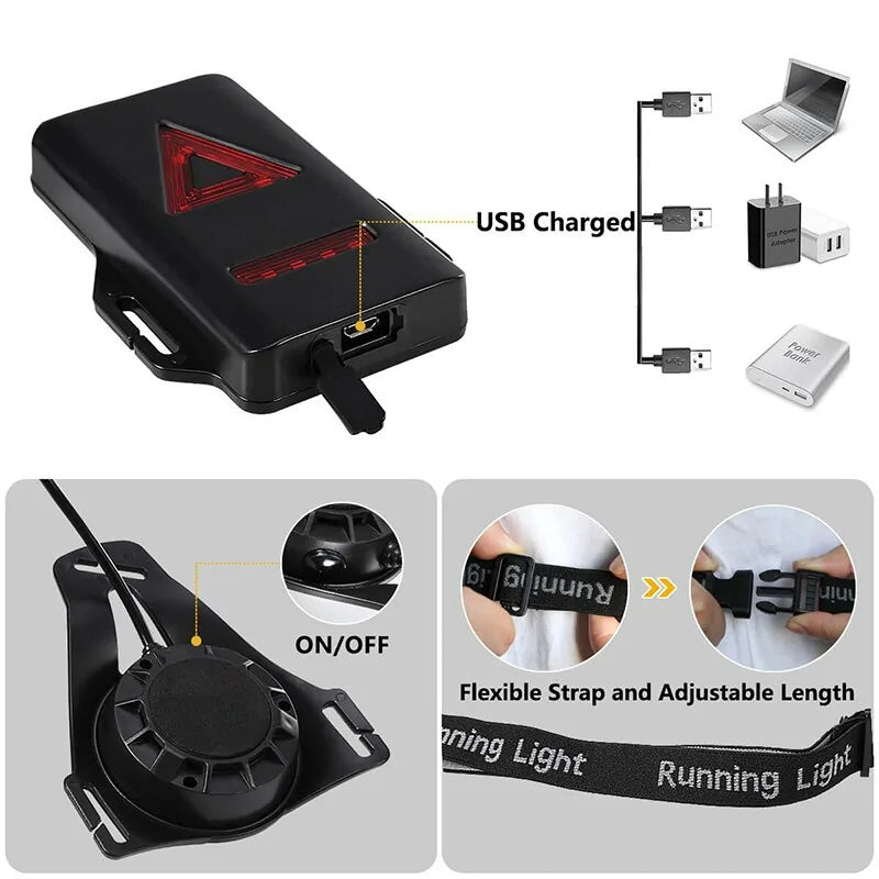 Led bright flashlight