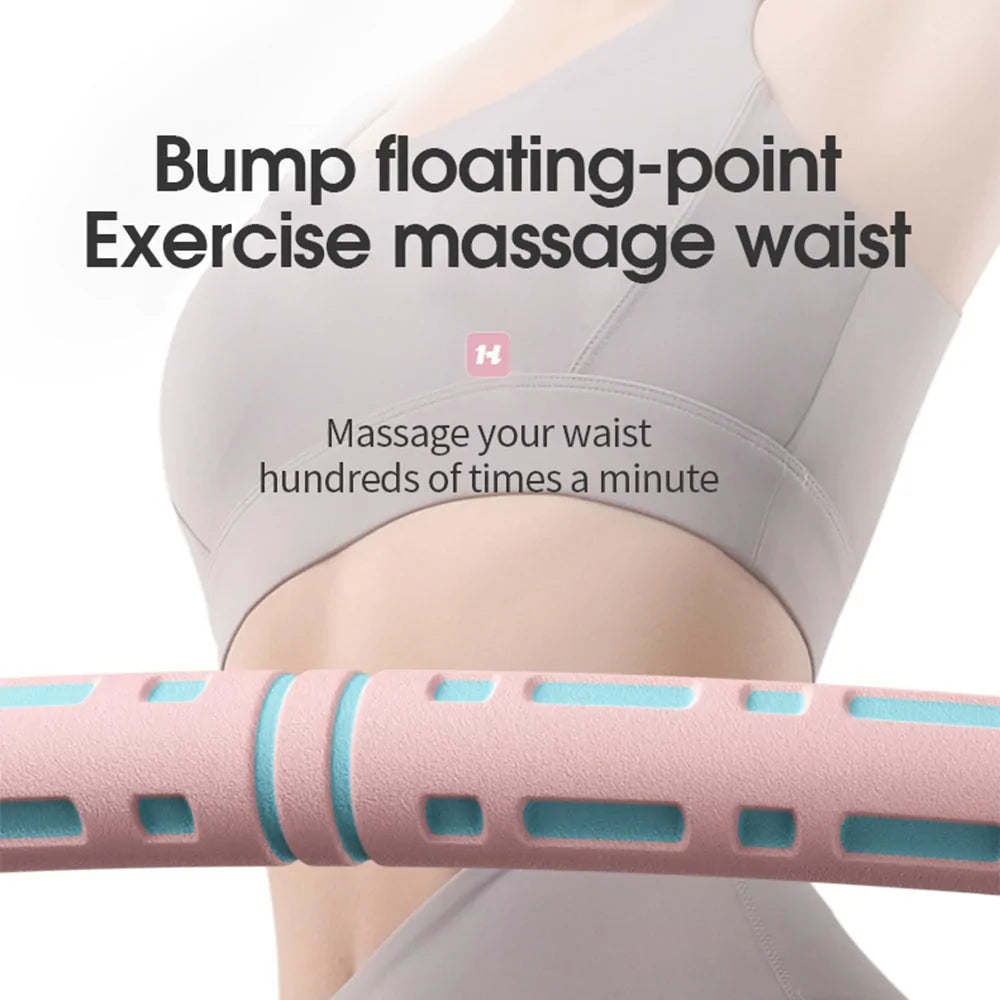 Skinny waist upgrade fitness gymnastics aluminum tube massage