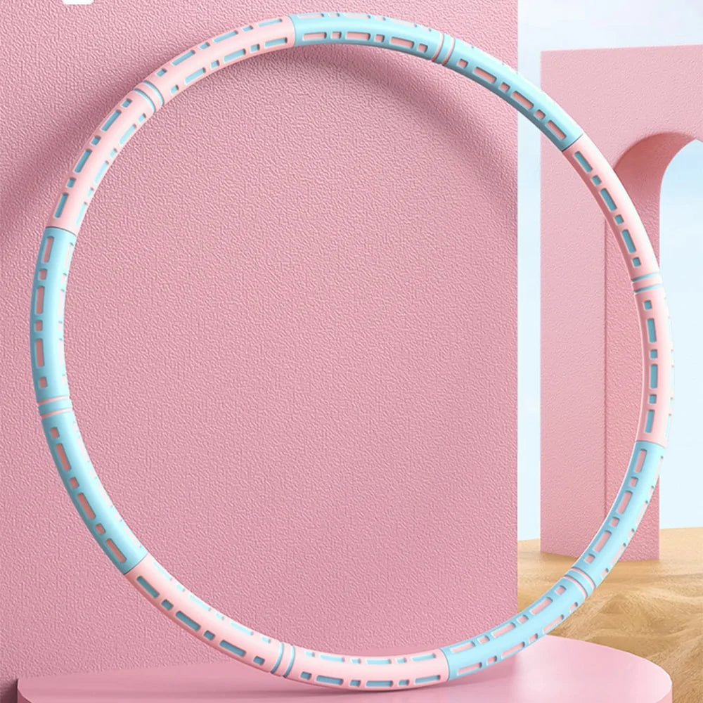 Stainless Steel Removable Fitness Hoop: Abdomen Workout Circle