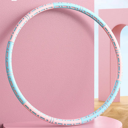 Stainless Steel Removable Fitness Hoop: Abdomen Workout Circle